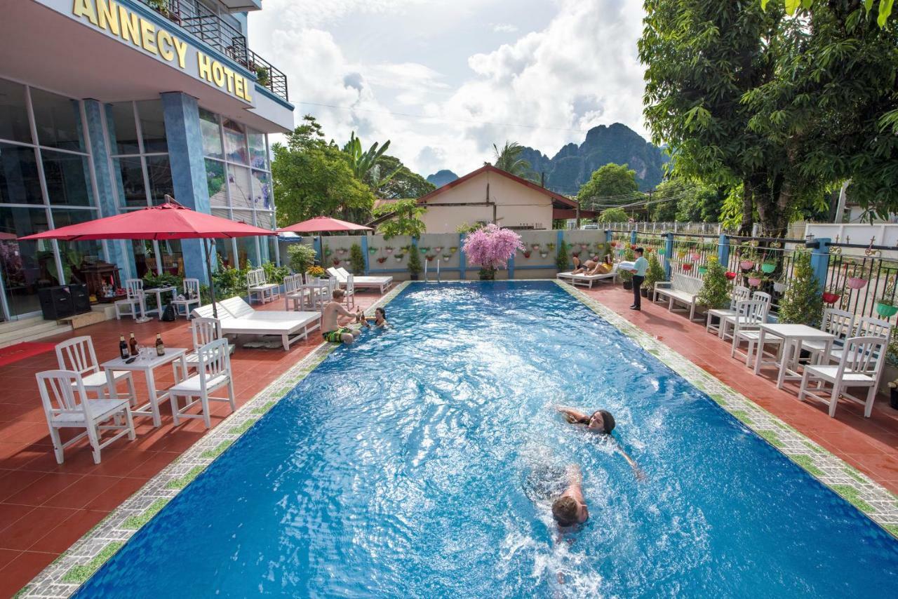 Annecy Hotel Ванг-В'єнг Екстер'єр фото